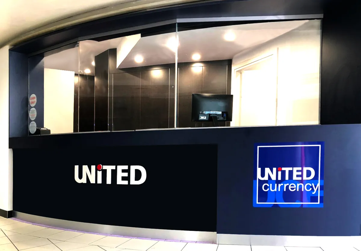 United Currency Exchange Sydney Haymarket Branch interior